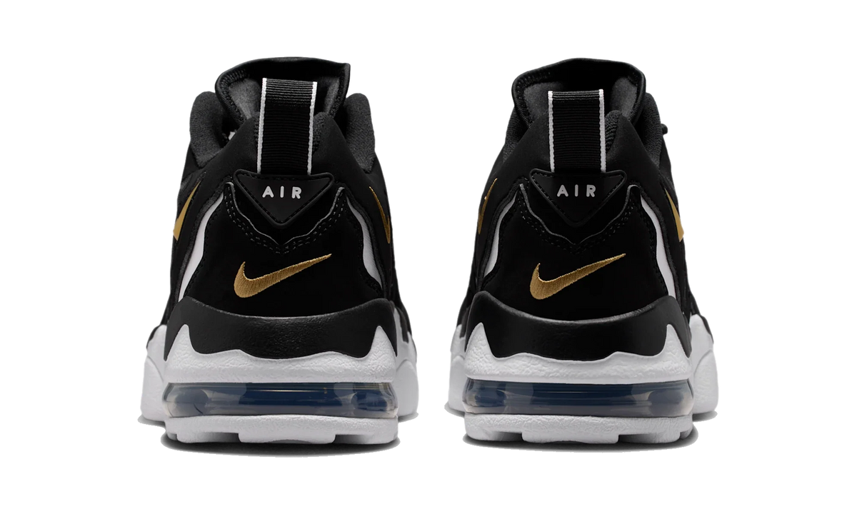 Overkicks - Nike Air DT Max 96 Low Black Metallic Gold (IF5478-001) - detalle talon
