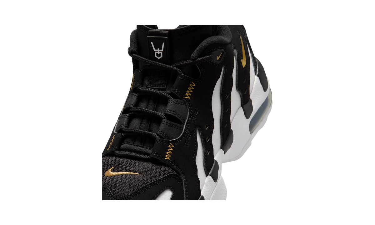 Overkicks - Nike Air DT Max 96 Low Black Metallic Gold (IF5478-001) - detalle lateral interior