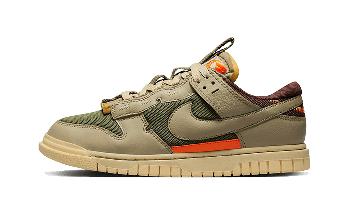 Overkicks - Nike Air Dunk Jumbo Medium Olive (DV0821-200) - vista lateral