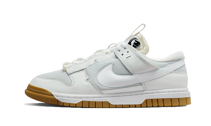 Overkicks - Nike Air Dunk Jumbo Photon Dust Gum Light Brown (DV0821-001) - vista lateral