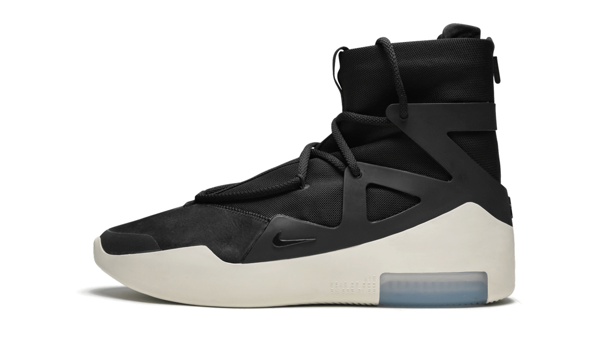 Overkicks - Nike Air Fear Of God 1 Black (AR4237-001) - vista lateral