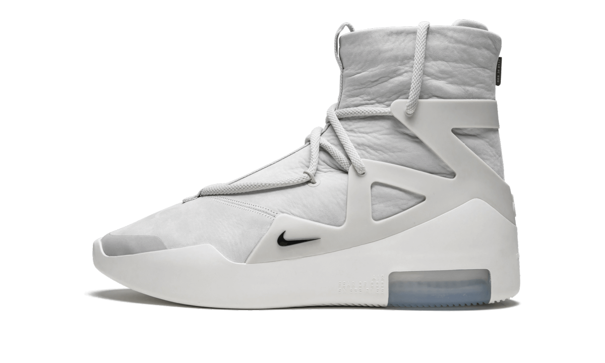 Overkicks - Nike Air Fear Of God 1 Light Bone (AR4237-002) - vista lateral