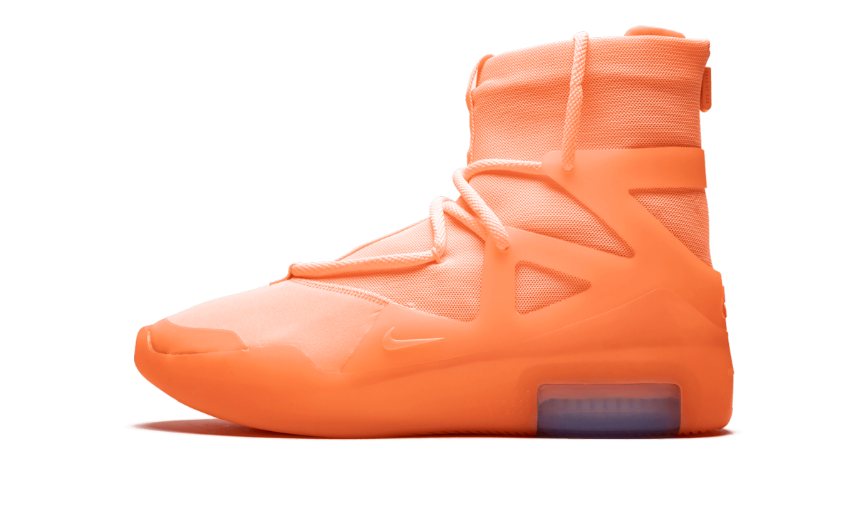 Overkicks - Nike Air Fear Of God 1 Orange Pulse (AR4237-800) - vista lateral