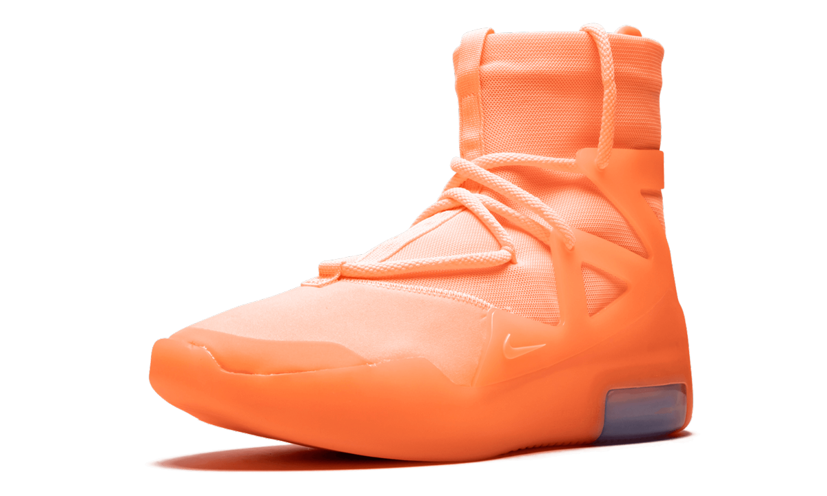 Overkicks - Nike Air Fear Of God 1 Orange Pulse (AR4237-800) - detalle suela