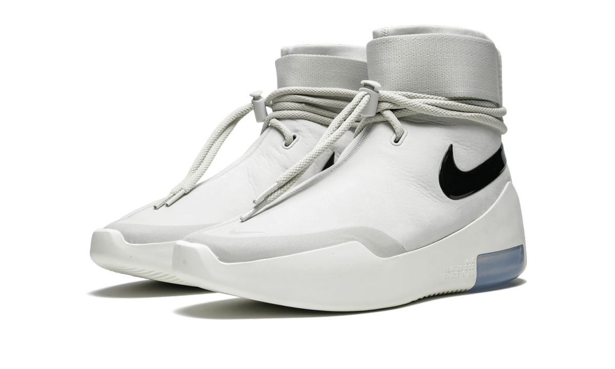 Overkicks - Nike Air Fear Of God 1 SA Light Bone Black (AT9915-002) - vista trasera