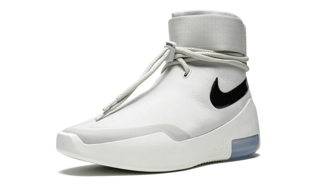 Overkicks - Nike Air Fear Of God 1 SA Light Bone Black (AT9915-002) - detalle suela