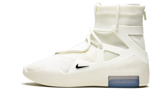 Overkicks - Nike Air Fear Of God 1 Sail Black (AR4237-100) - vista lateral