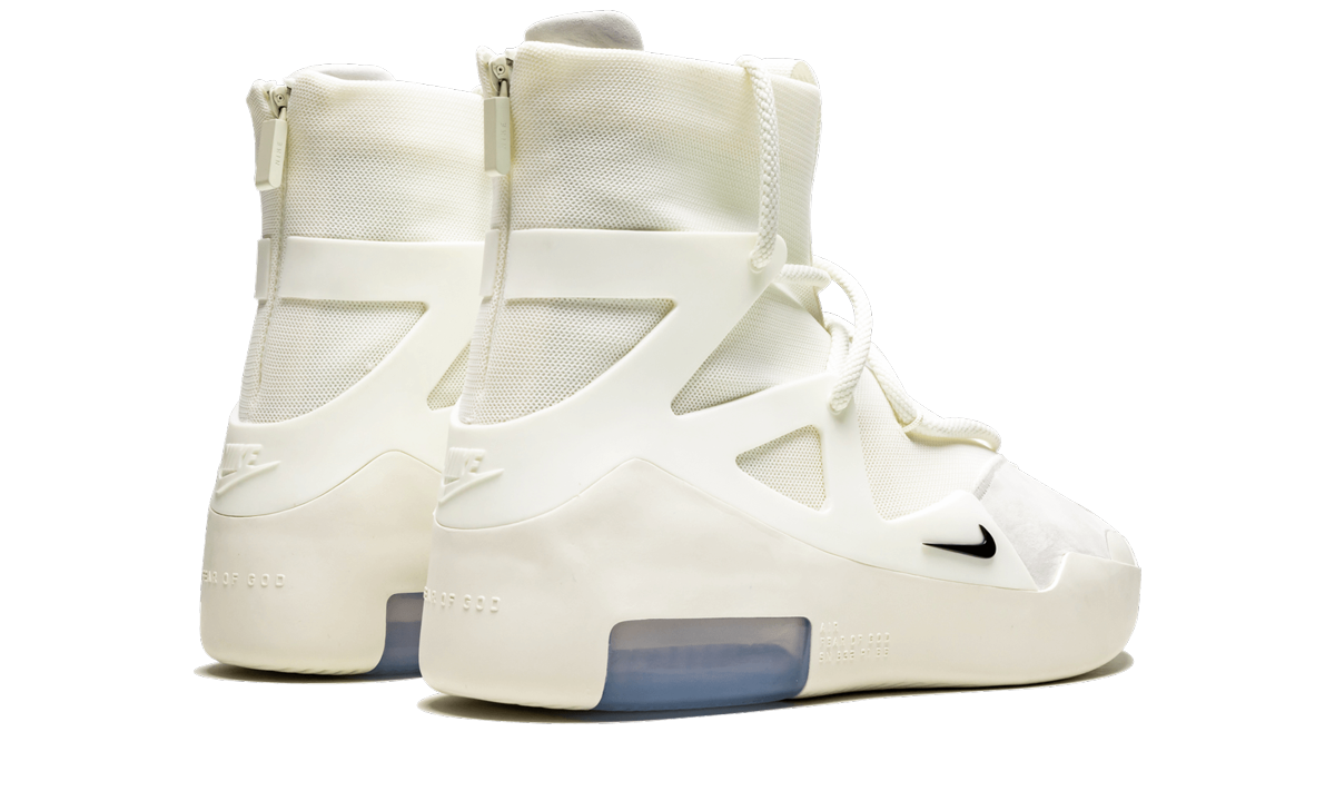 Overkicks - Nike Air Fear Of God 1 Sail Black (AR4237-100) - par completo