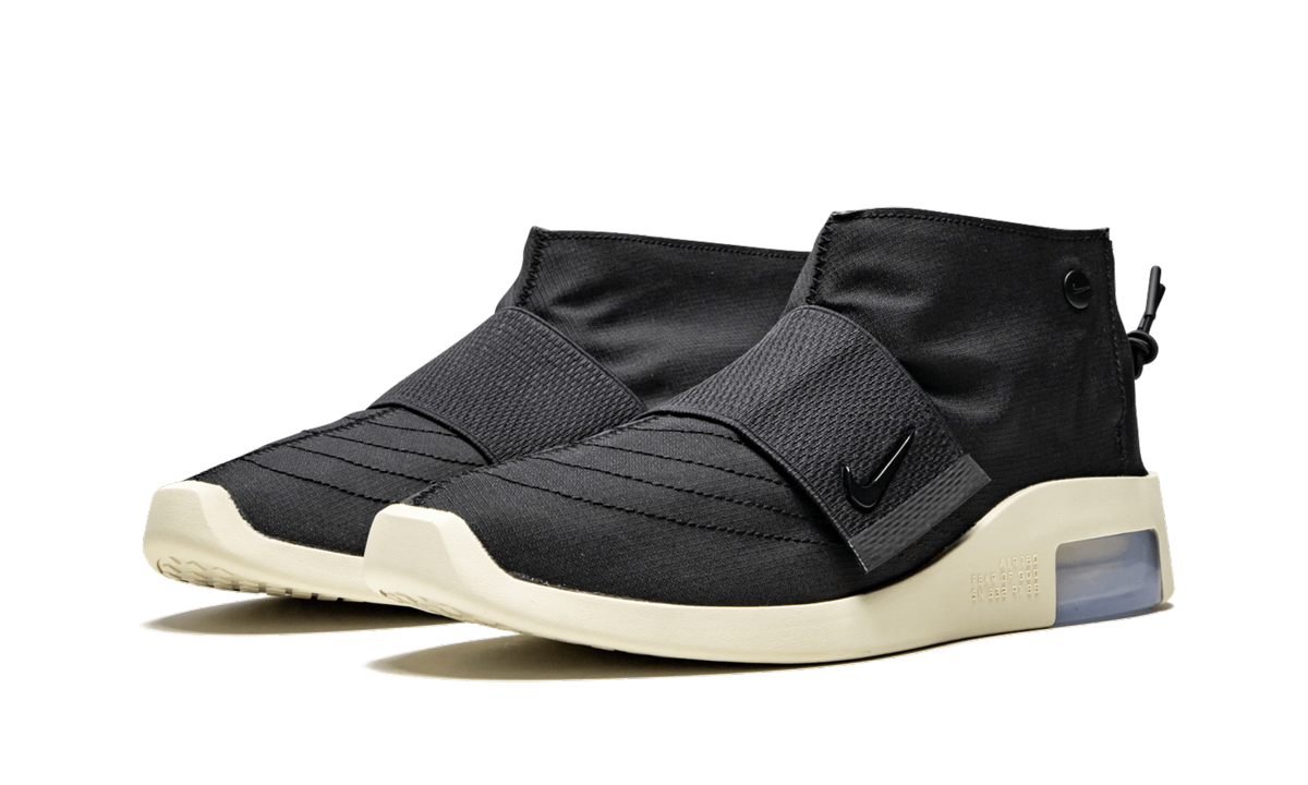 Overkicks - Nike Air Fear Of God Moccasin Black (AT8086-002) - vista trasera