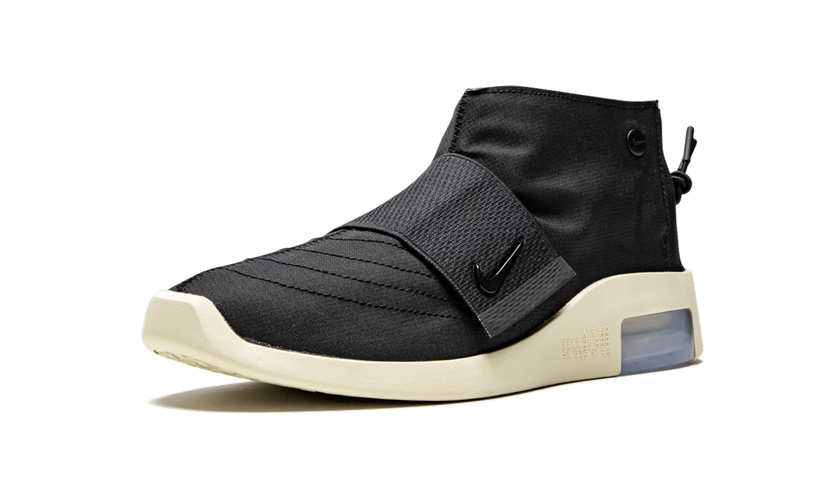 Overkicks - Nike Air Fear Of God Moccasin Black (AT8086-002) - detalle suela