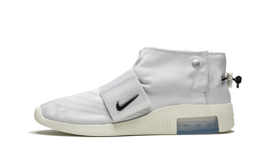 Overkicks - Nike Air Fear Of God Moccasin Pure Platinum (AT8086-001) - vista lateral