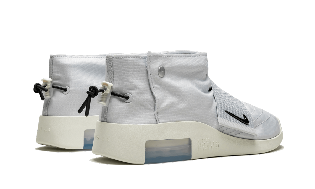 Overkicks - Nike Air Fear Of God Moccasin Pure Platinum (AT8086-001) - par completo
