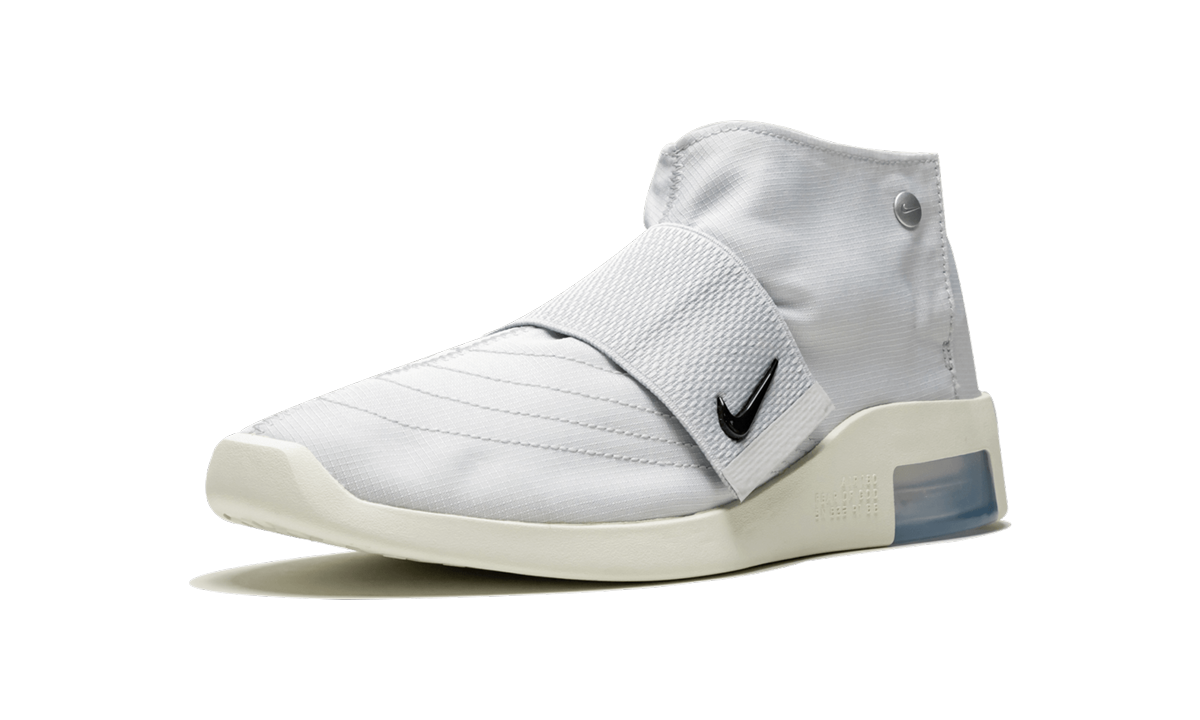 Overkicks - Nike Air Fear Of God Moccasin Pure Platinum (AT8086-001) - detalle suela