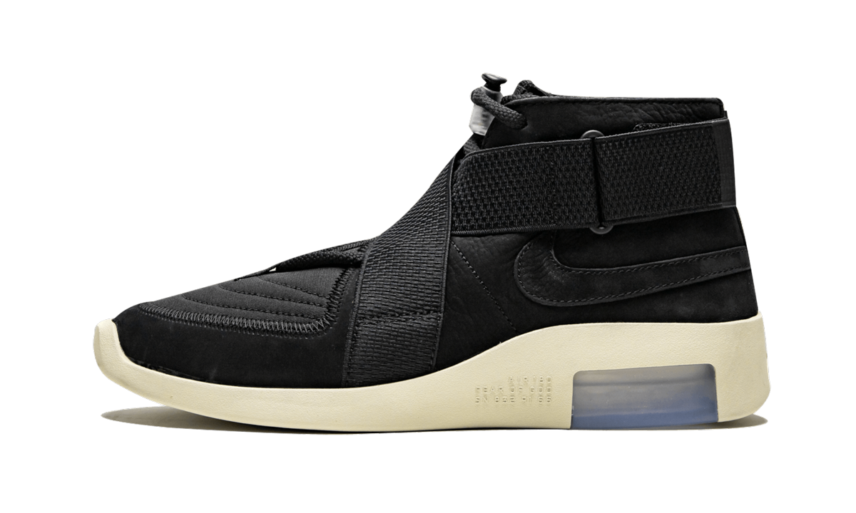 Overkicks - Nike Air Fear Of God Raid Black (AT8087-002) - vista lateral
