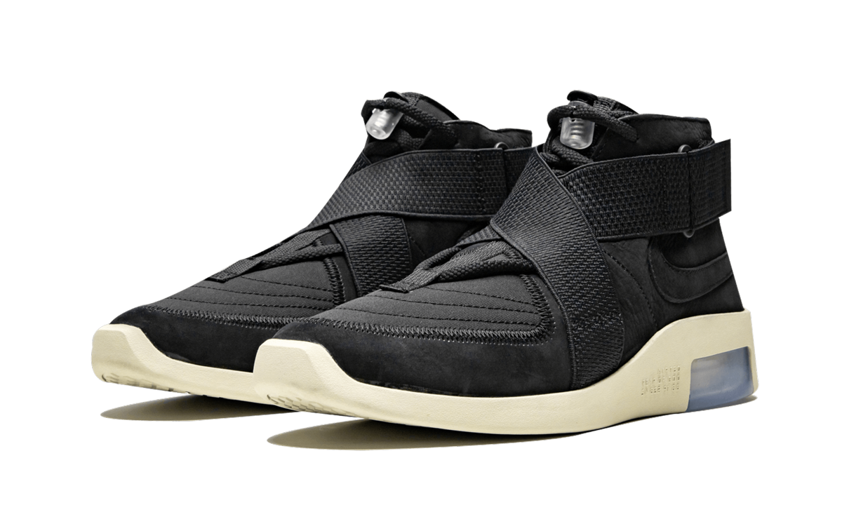 Overkicks - Nike Air Fear Of God Raid Black (AT8087-002) - vista trasera
