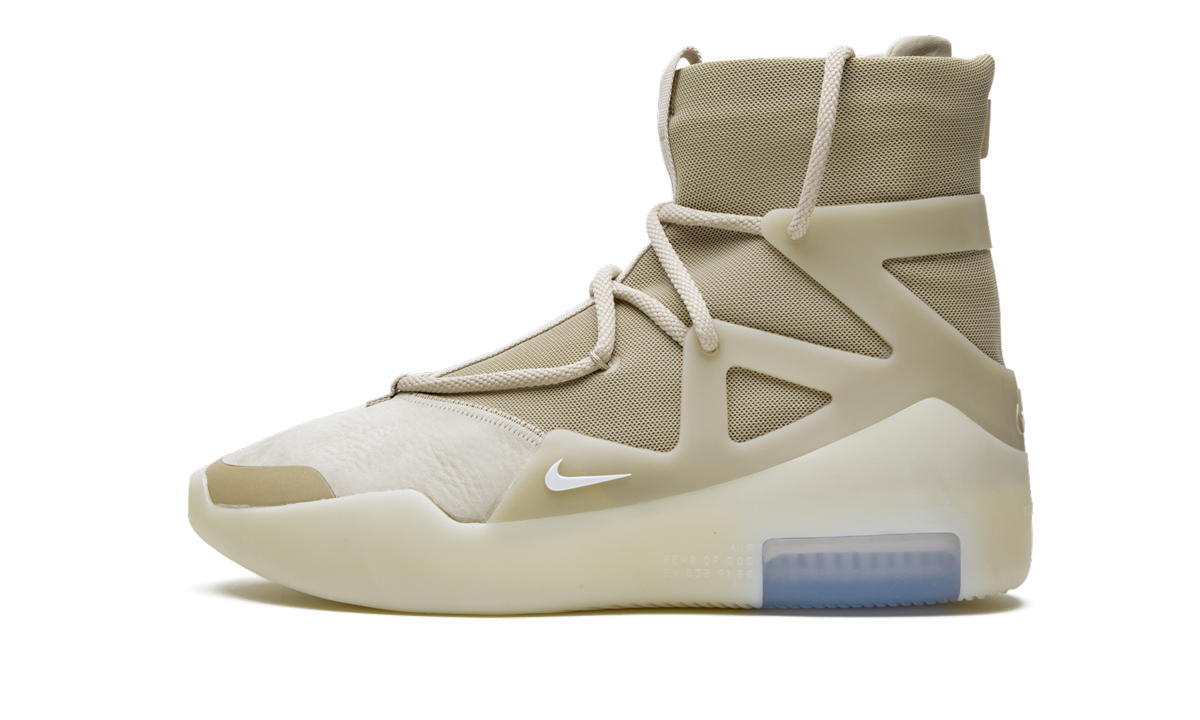 Overkicks - Nike Air Fear of God 1 Oatmeal (AR4237-900) - vista lateral