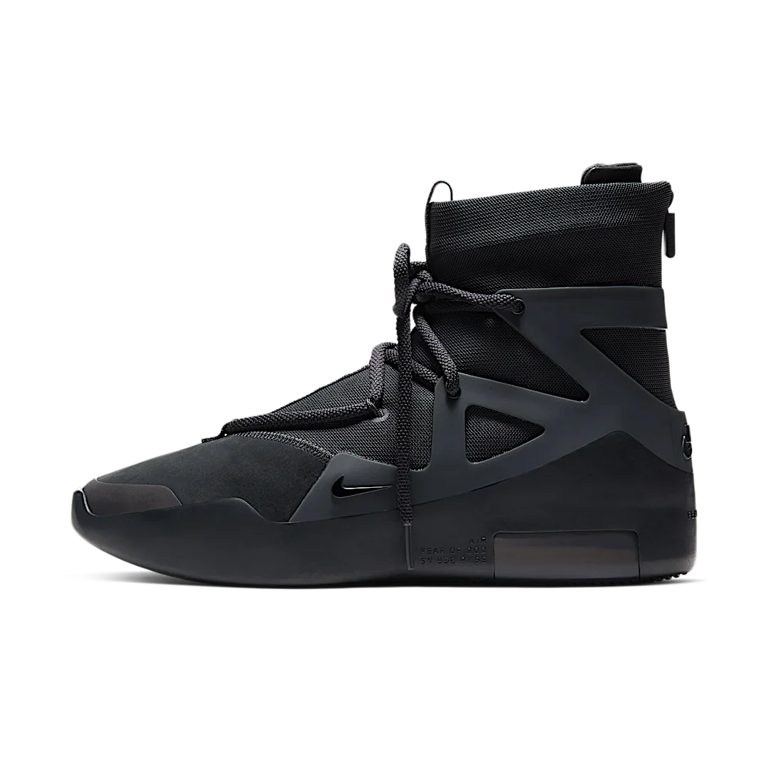 Overkicks - Nike Air Fear of God 1 Triple Black (AR4237-005) - vista lateral
