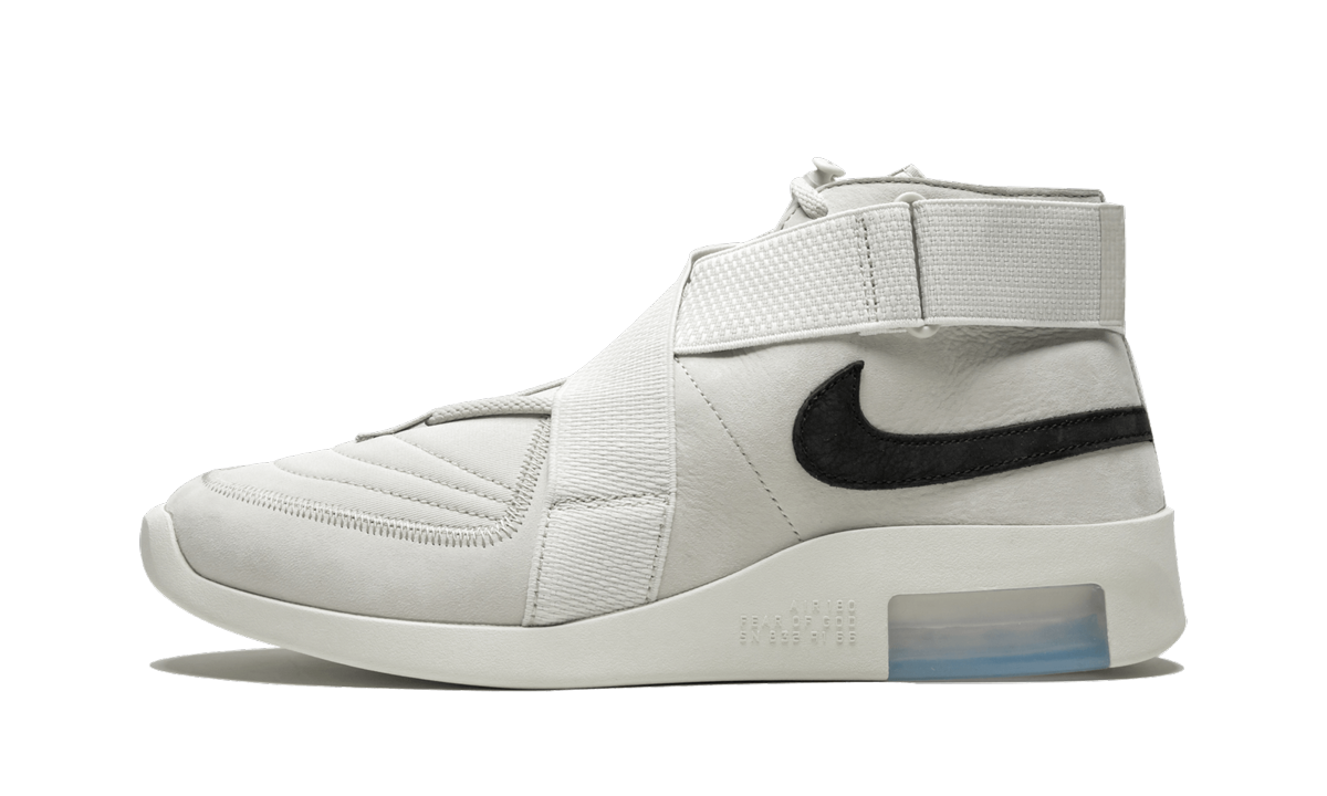 Overkicks - Nike Air Fear of God Raid Light Bone (AT8087-001) - vista lateral