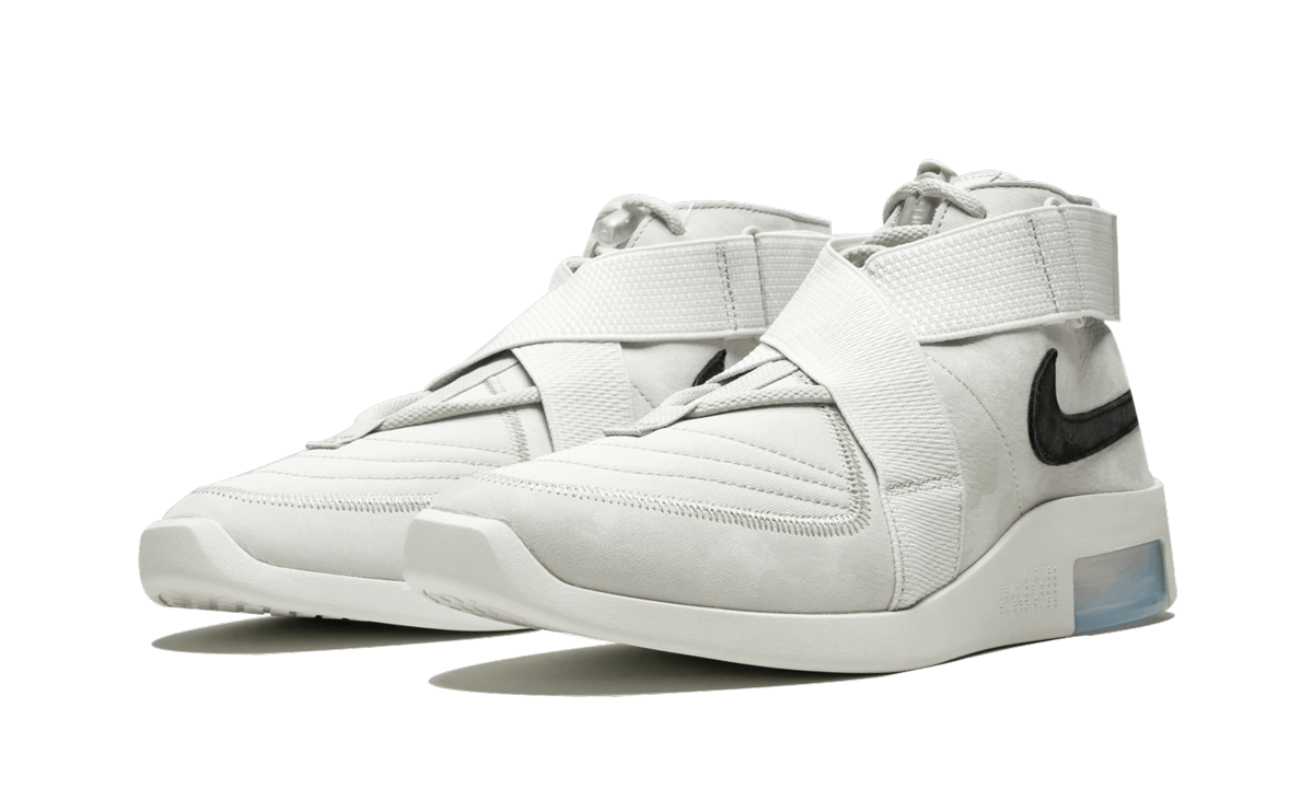 Overkicks - Nike Air Fear of God Raid Light Bone (AT8087-001) - vista trasera