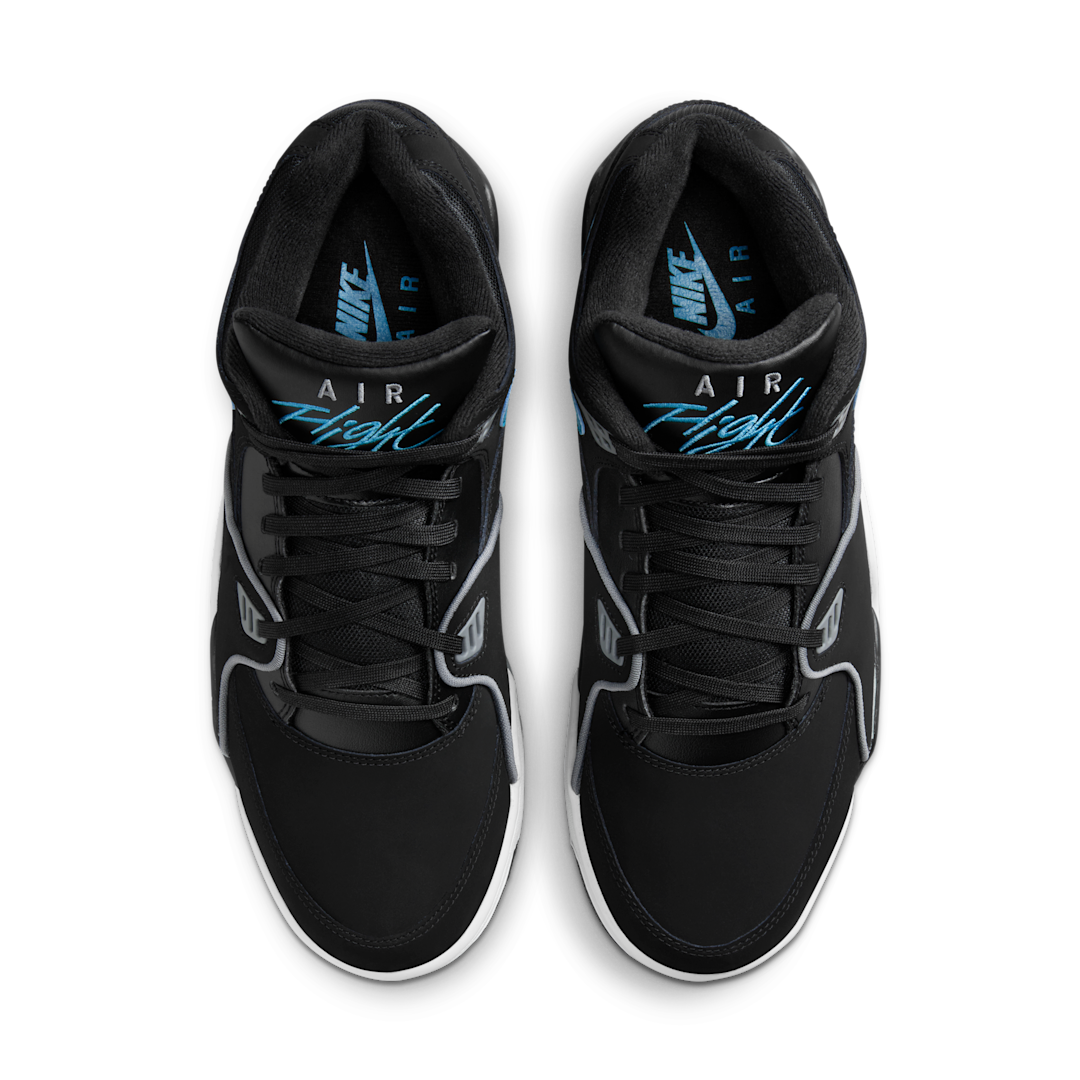 Overkicks - Nike Air Flight 89 Black Noise Aqua (HF0102-001) - par completo