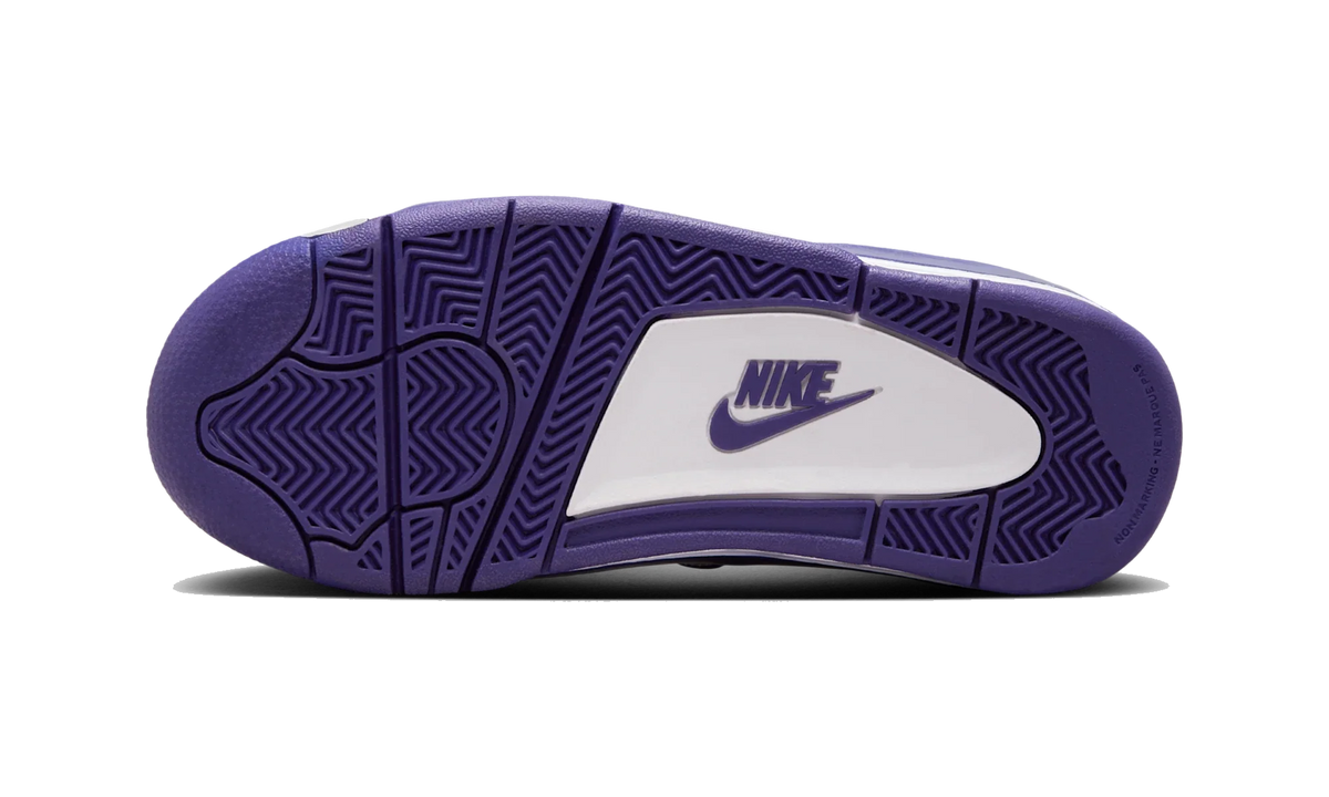 Overkicks - Nike Air Flight '89 White Court Purple (GS) (HF0406-105) - imagen 3