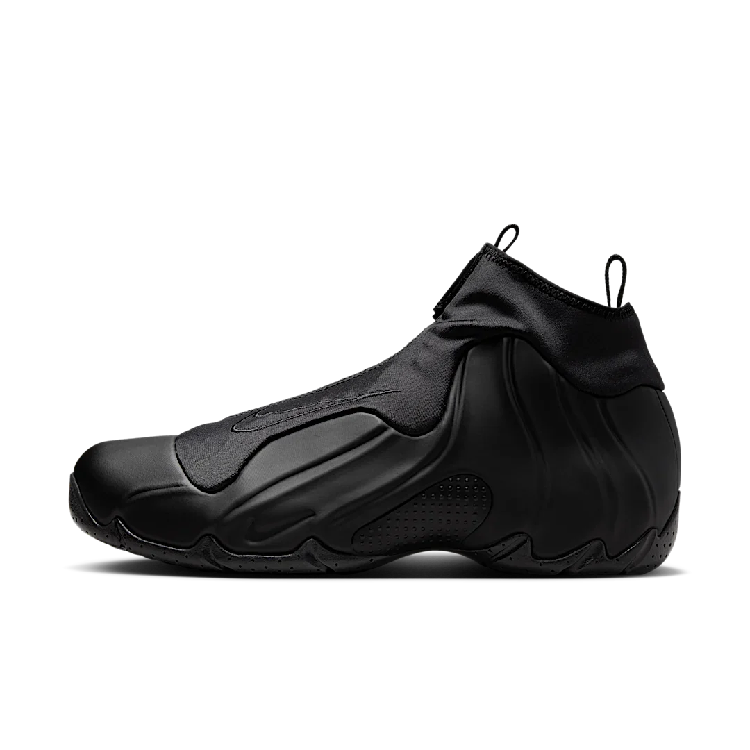 Overkicks - Nike Air Flightposite Black (2025) (FV5582-001) - vista lateral