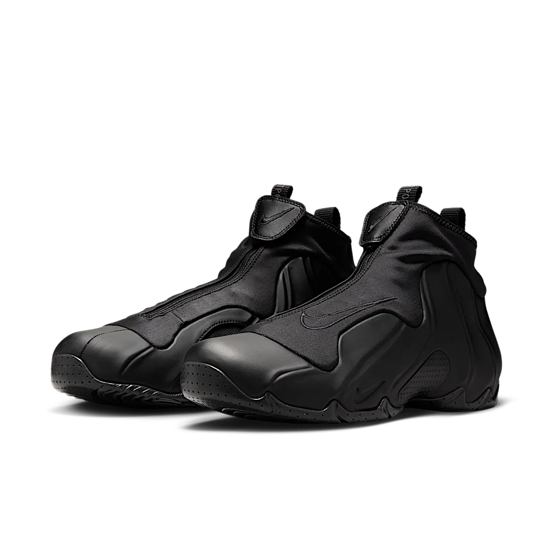 Overkicks - Nike Air Flightposite Black (2025) (FV5582-001) - vista trasera