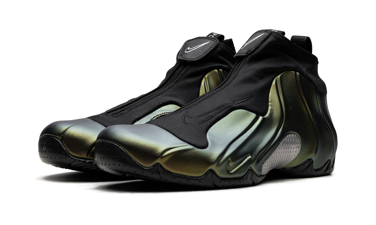 Overkicks - Nike Air Flightposite Metallic Gold (2024) (FV5582-700) - vista trasera