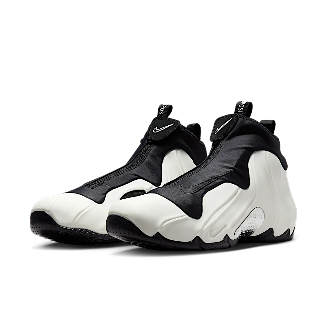 Overkicks - Nike Air Flightposite Sail Black (HJ4481-100) - vista trasera
