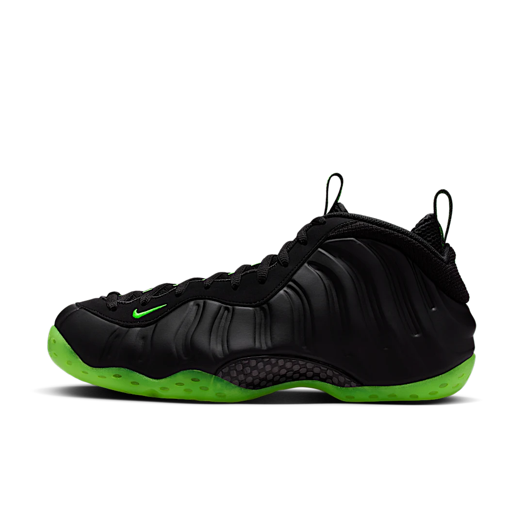 Overkicks - Nike Air Foamposite One Black Volt (HF2902-001) - vista lateral