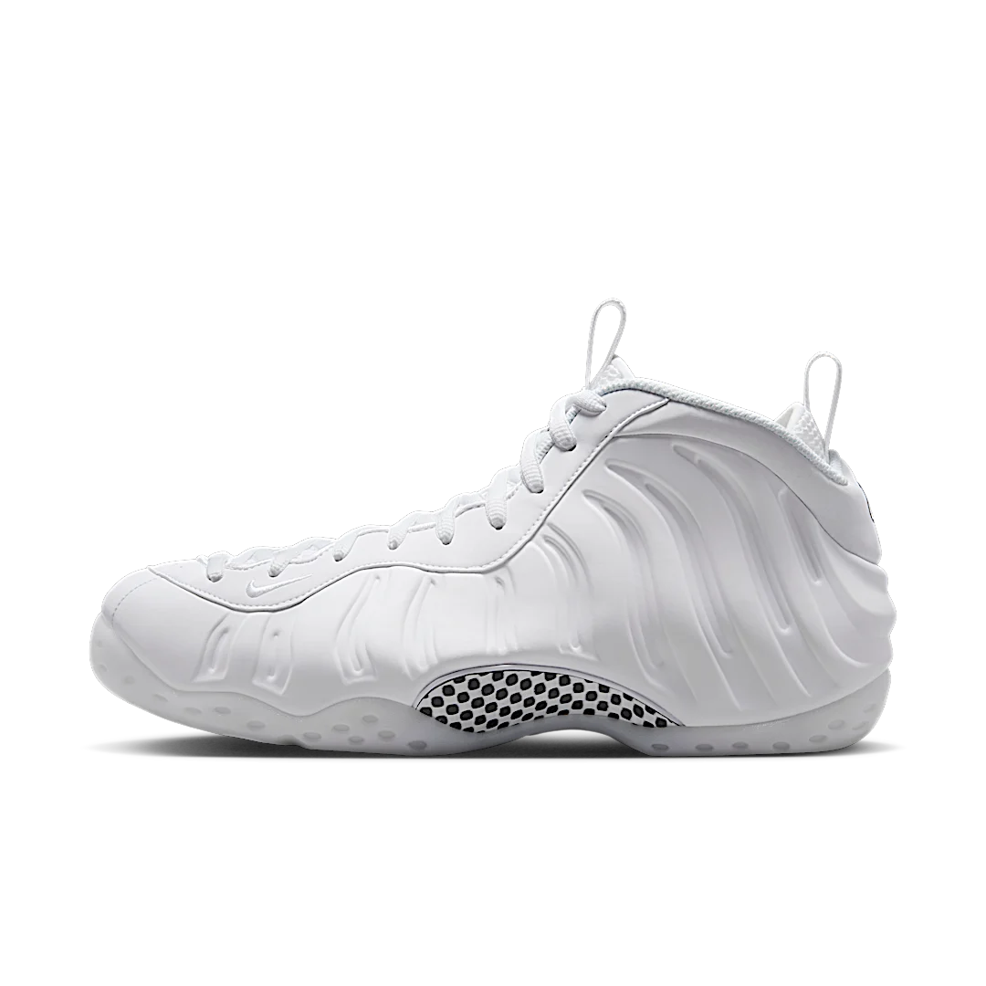 Overkicks - Nike Air Foamposite One Triple White (HJ5195-100) - vista lateral