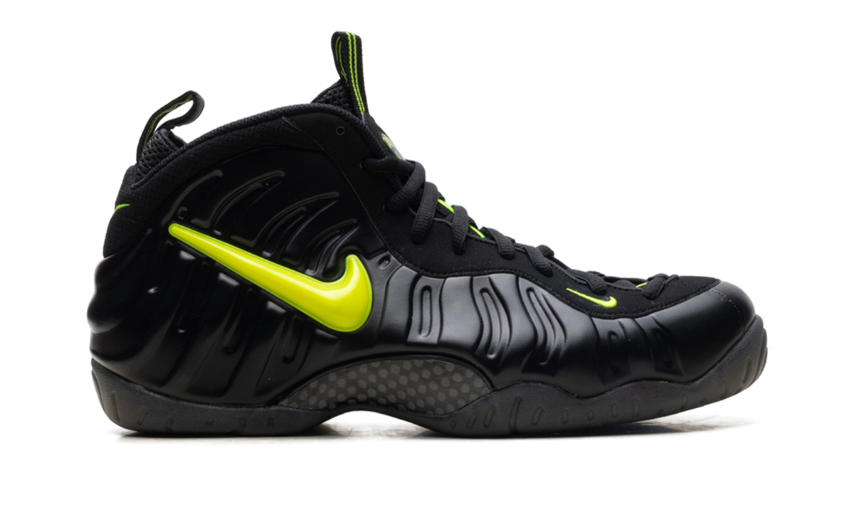 Overkicks - Nike Air Foamposite Pro Black Voltage Yellow (HF0794-002) - vista superior