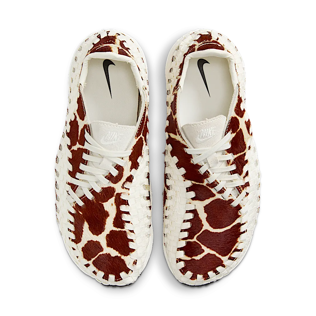 Overkicks - Nike Air Footscape Woven Cow Print (Womens) (FB1959-100) - par completo