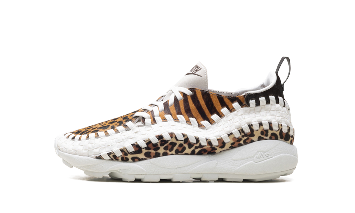 Overkicks - Nike Air Footscape Woven Kith Animal Print (GS) (IM6045-001) - vista lateral
