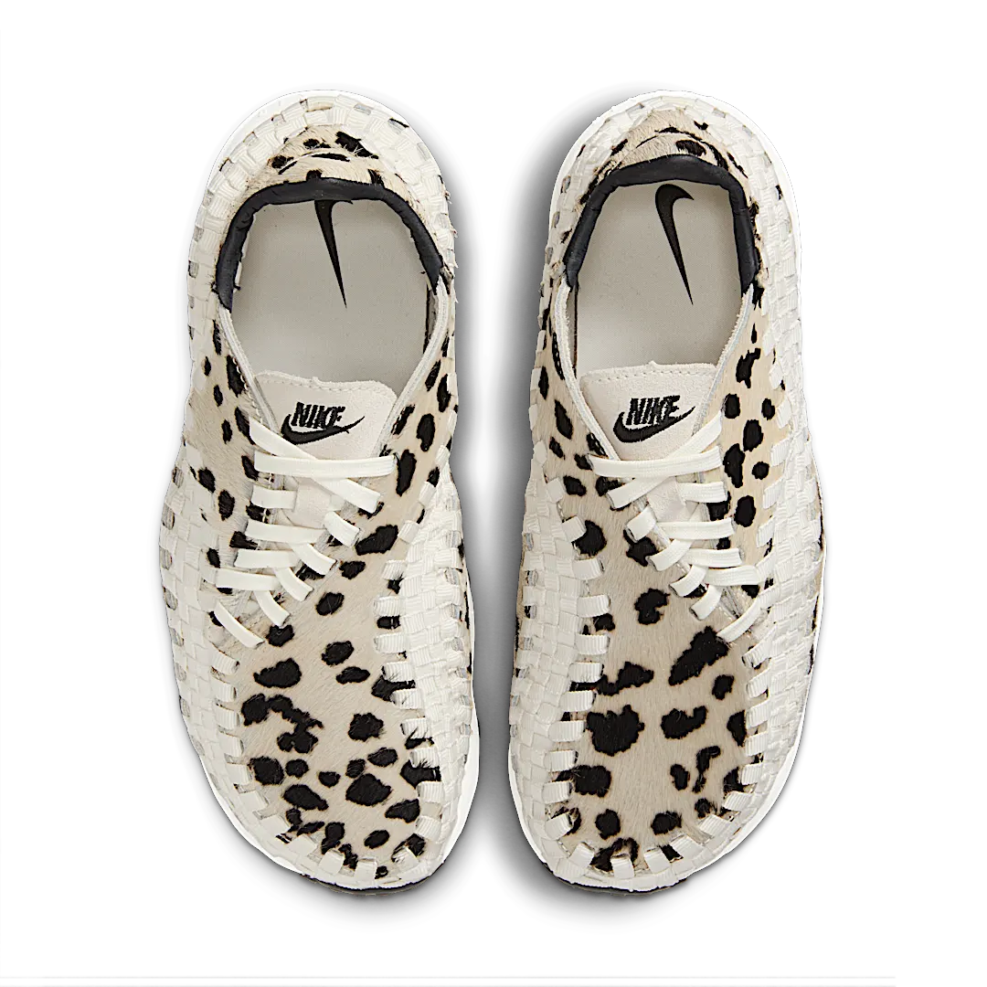 Overkicks - Nike Air Footscape Woven PRM White Cow Print (Womens) (FB1959-102) - par completo