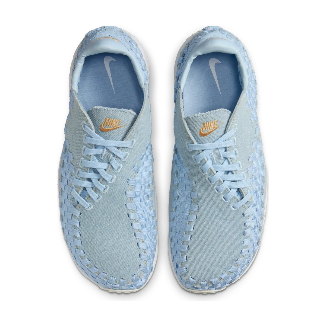 Overkicks - Nike Air Footscape Woven Washed Denim Ice Blue (Womens) (FV6103-400) - par completo