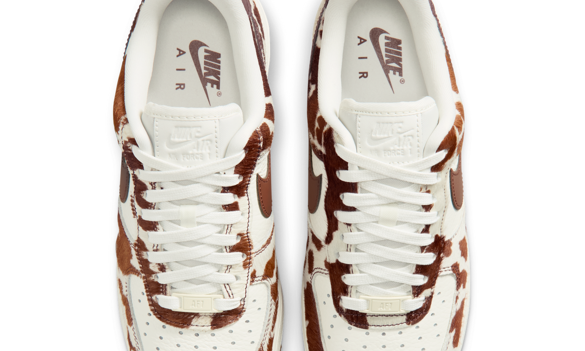 Overkicks - Nike Air Force 1 07 Field Brown Gum Medium Brown Sail (IO0442-200) - vista superior