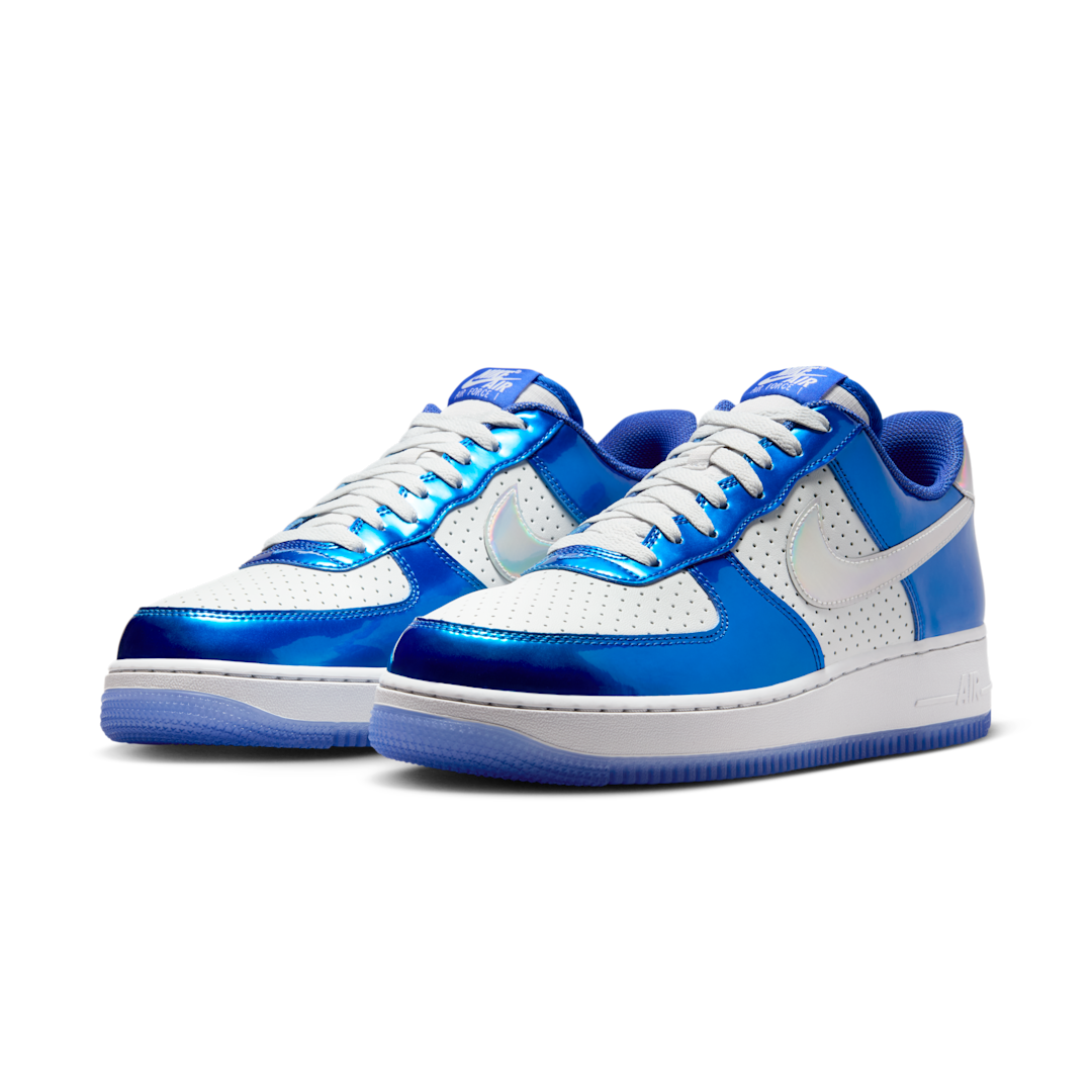 Overkicks - Nike Air Force 1 07 LV8 Light Photo Blue Photon Dust Racer Blue Multi-Color (HV5751-435) - vista trasera