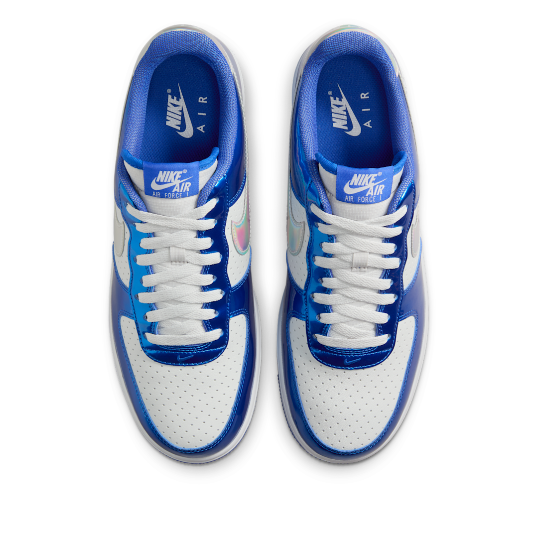 Overkicks - Nike Air Force 1 07 LV8 Light Photo Blue Photon Dust Racer Blue Multi-Color (HV5751-435) - par completo