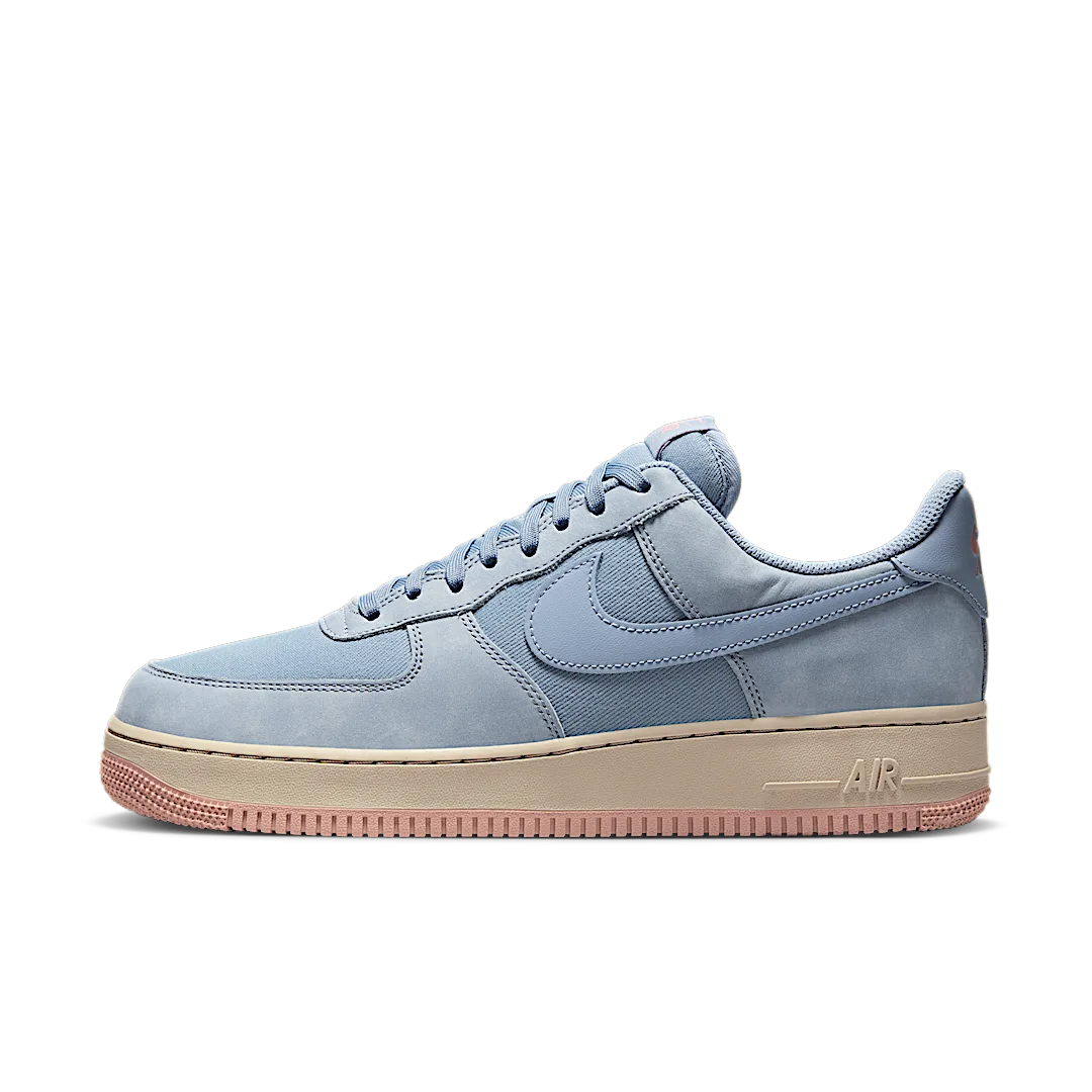 Overkicks - Nike Air Force 1 07 LX Ashen Slate (FB8876-400) - vista lateral