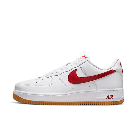 Overkicks - Nike Air Force 1 07 Low Color of the Month University Red Gum (DJ3911-102) - vista lateral