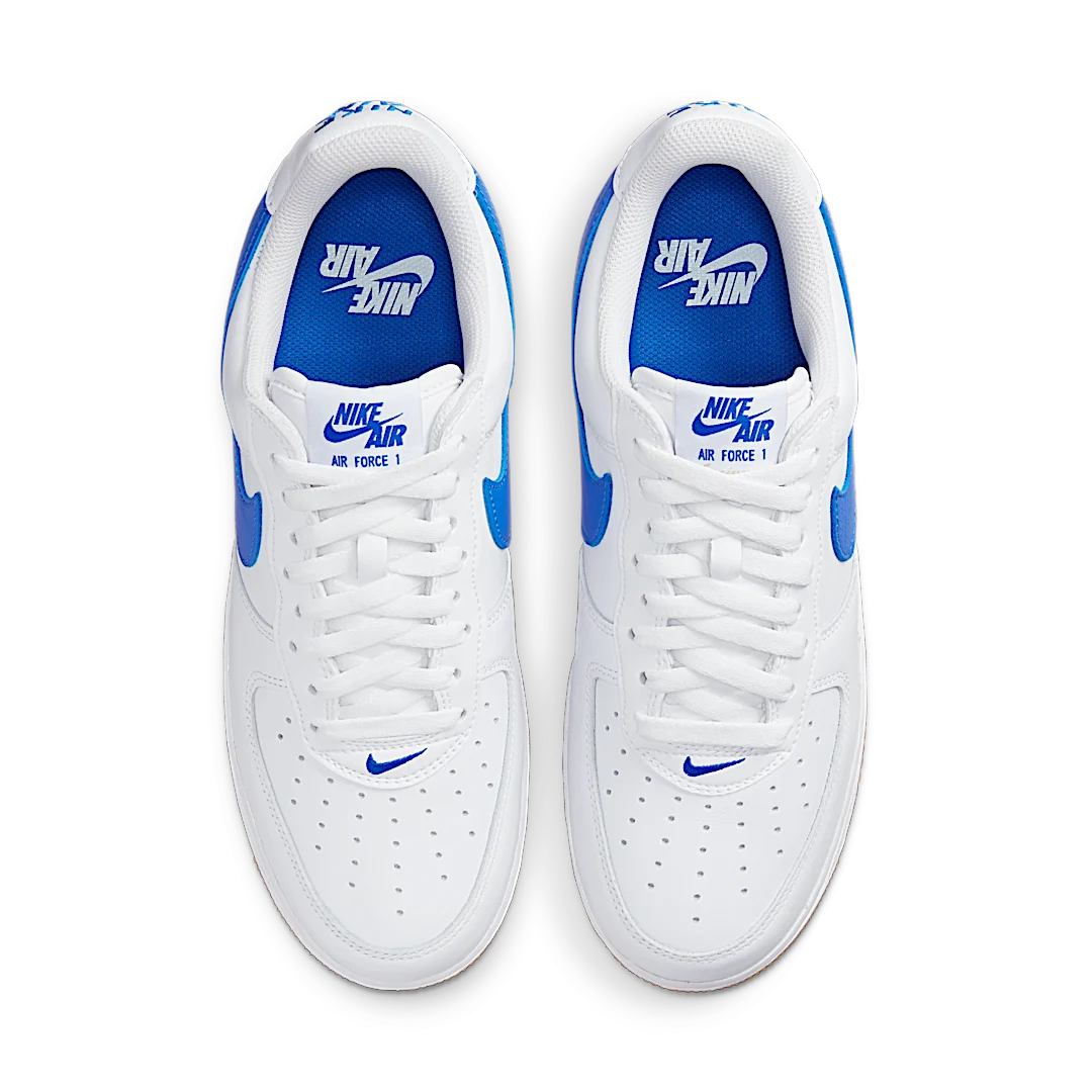 Overkicks - Nike Air Force 1 07 Low Color of the Month Varsity Royal Gum (DJ3911-101) - par completo