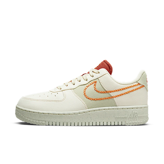 Overkicks - Nike Air Force 1 07 Low NH Next Nature Coconut Milk Light Curry (DR3101-100) - vista lateral
