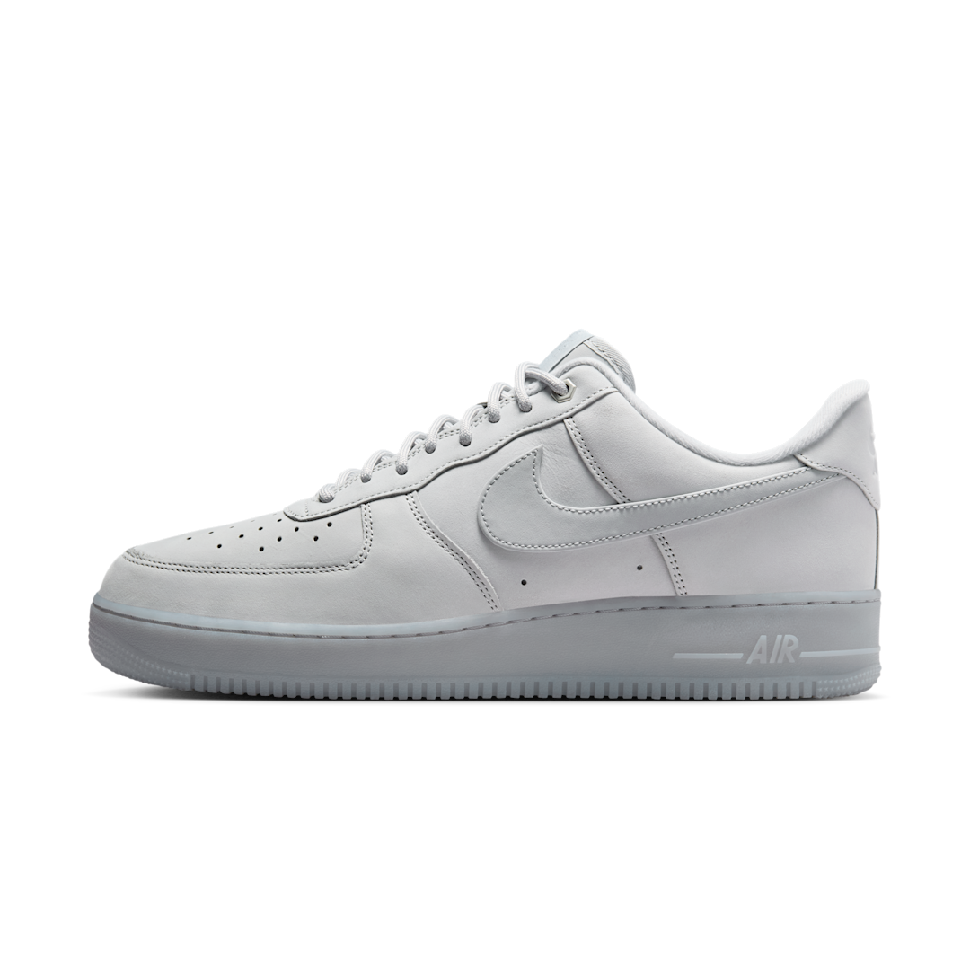 Overkicks - Nike Air Force 1 07 Low WB Triple Wolf Grey (CJ9179-002) - vista lateral