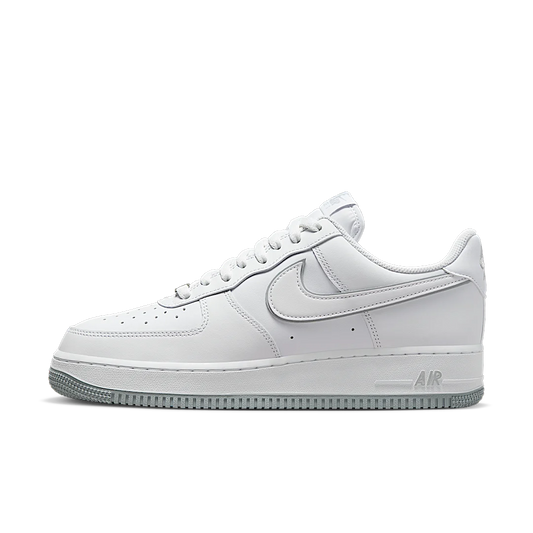 Overkicks - Nike Air Force 1 07 Low White Wolf Grey Sole (DV0788-100) - vista lateral