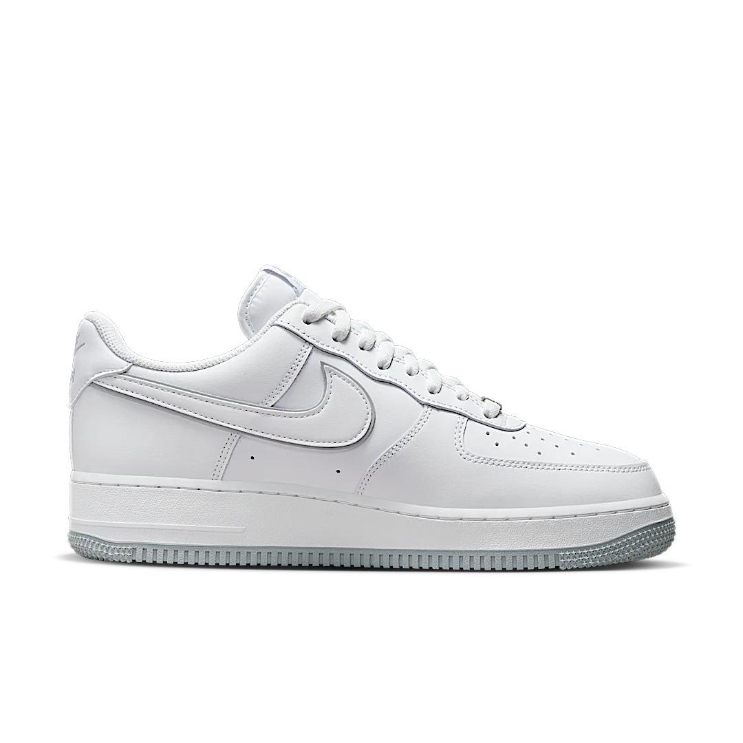 Overkicks - Nike Air Force 1 07 Low White Wolf Grey Sole (DV0788-100) - par completo
