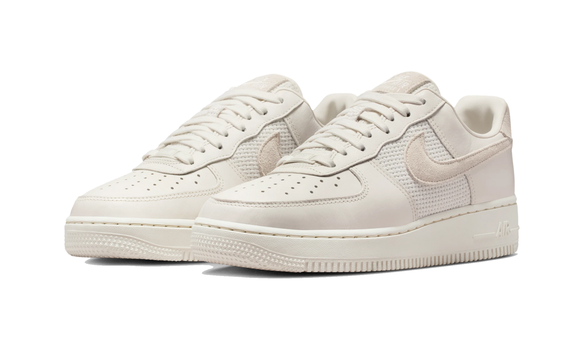 Overkicks - Nike Air Force 1 07 Phantom/White/Phantom (IQ0275-030) - vista trasera