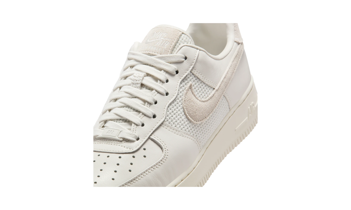 Overkicks - Nike Air Force 1 07 Phantom/White/Phantom (IQ0275-030) - detalle lateral interior