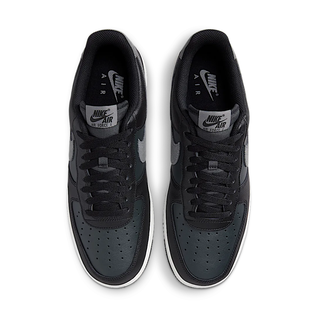 Overkicks - Nike Air Force 1 07 Smoke Grey (FJ4170-004) - par completo