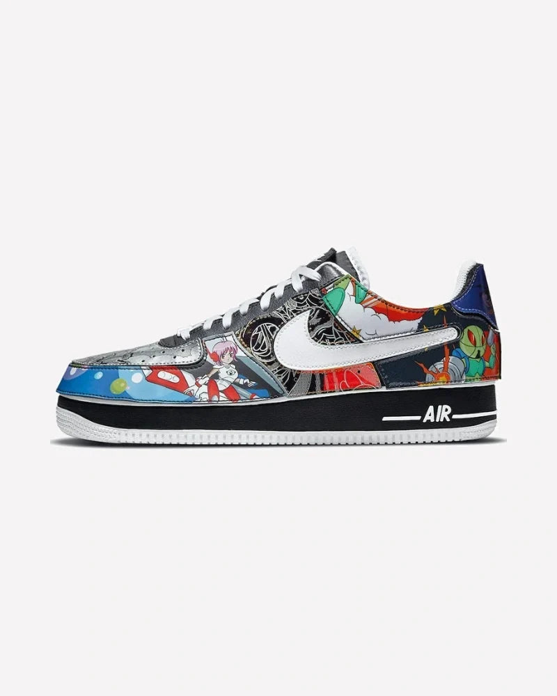 Overkicks - Nike Air Force 1 1 Low Mighty Swooshers (DM5441-001) - vista lateral
